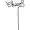 AMSCAN CA New Year Giant Plastic Straw "Cheers", 1 Count 192937491232