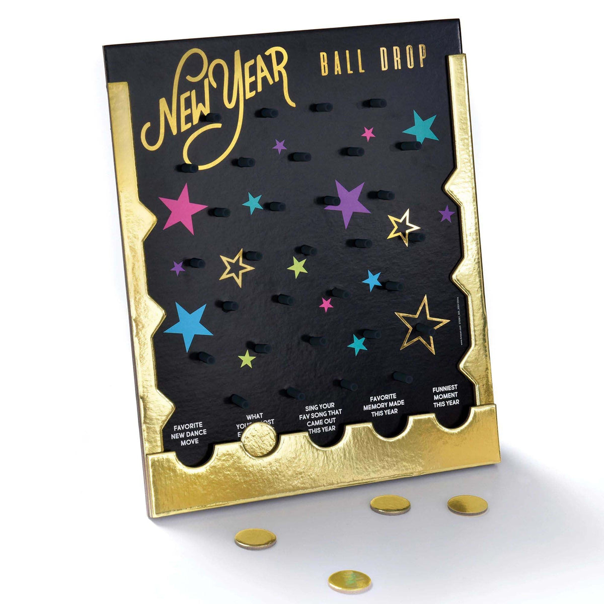 AMSCAN CA New Year New Year's Ball Drop Game, 10 x 12 Inches, 1 Count 192937464267