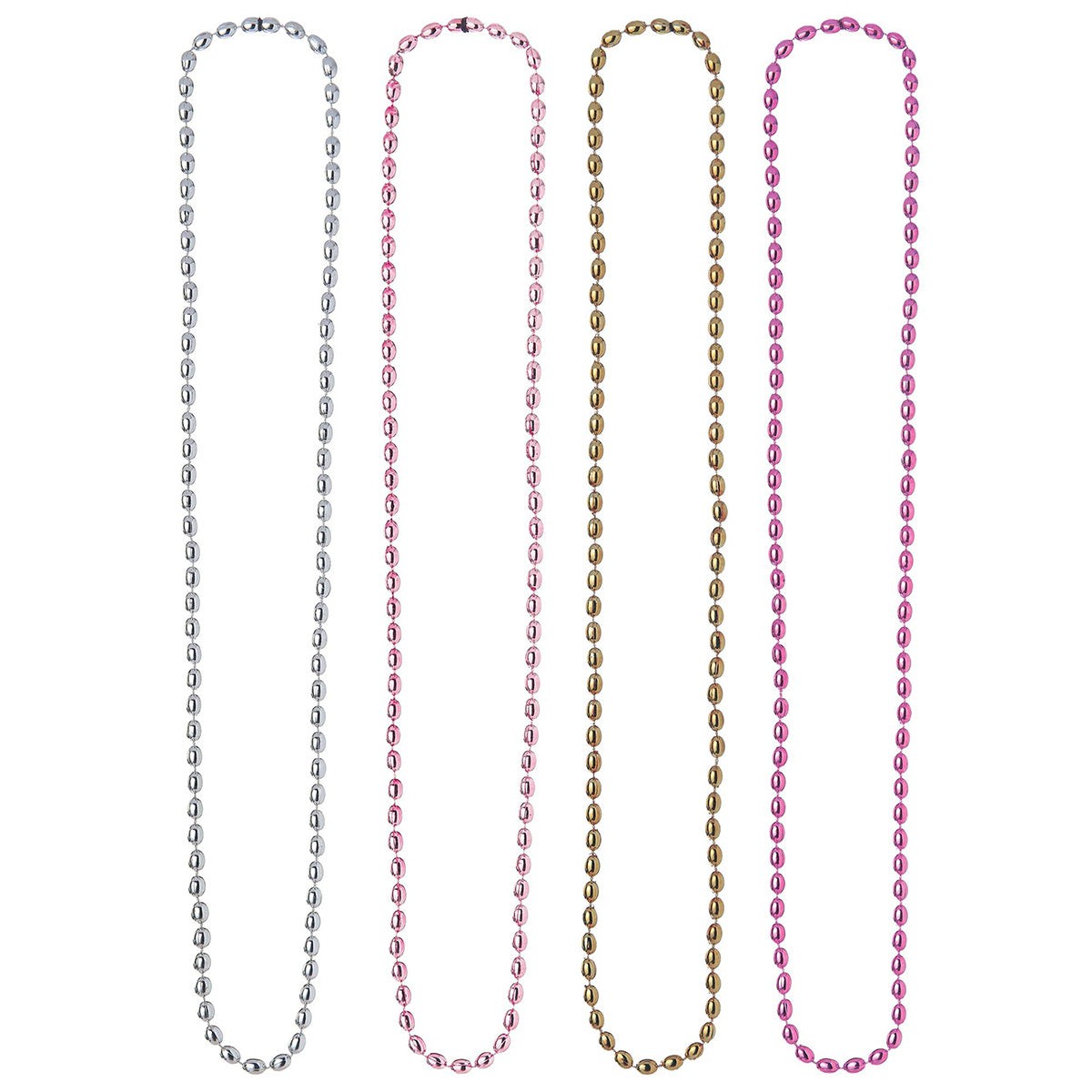 AMSCAN CA Party Supplies Luxurious Show Necklaces Assorted, 24 count
