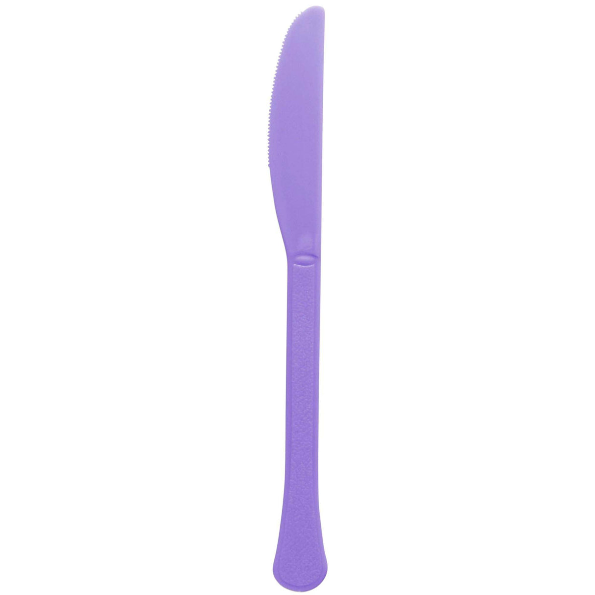AMSCAN CA plasticware Purple Plastic Knives, 20 Count 192937250341
