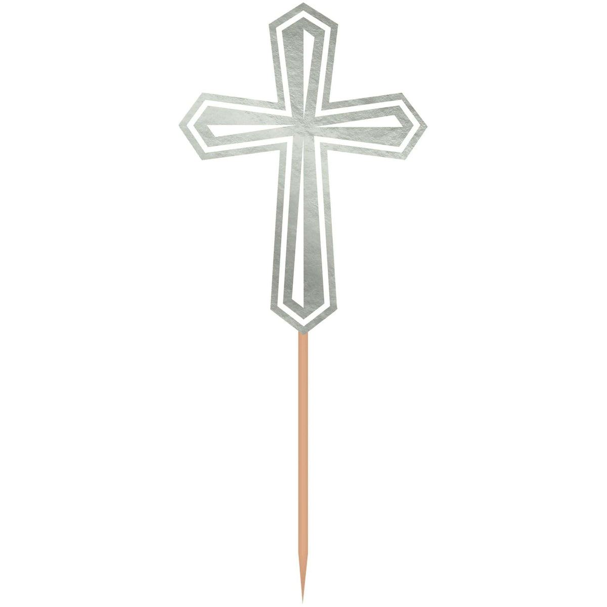 AMSCAN CA Religious Communion Cross Party Picks, 36 Count