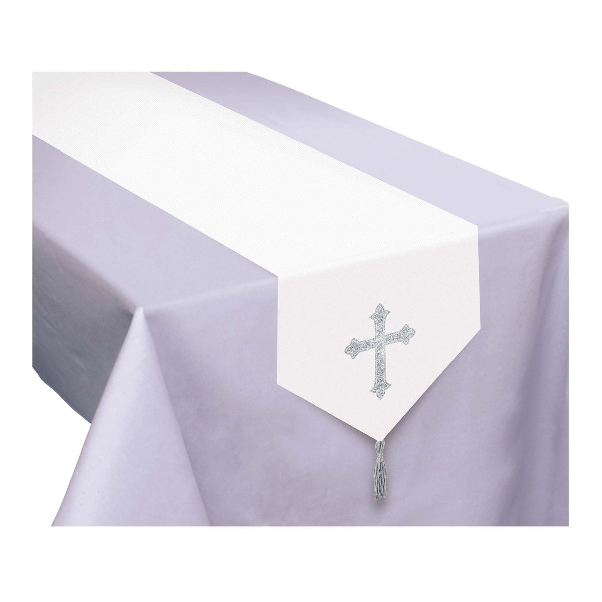 AMSCAN CA Religious Communion Table Runner, 1 Count 192937118849