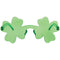 AMSCAN CA St-Patrick St. Patrick's Day Shamrock Glasses, 10 Count 192937479087
