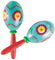 AMSCAN CA Theme Party Fiesta Party Maracas , 2 Count 192937023600