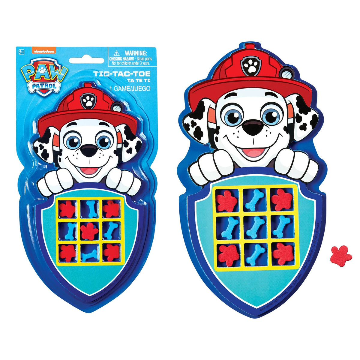 AMSCAN CA Toys & Games Paw Patrol Tic-Tac-Toe, 1 Count 192937283219