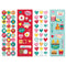 AMSCAN CA Valentine's Day Valentine's Day Stickers, 36 Count 192937299982