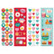 AMSCAN CA Valentine's Day Valentine's Day Stickers, 36 Count 192937299982