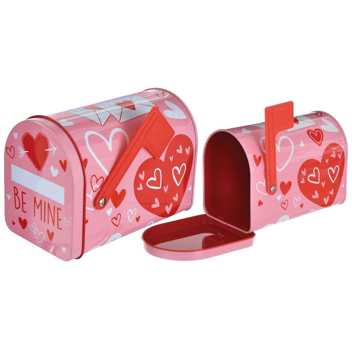 AMSCAN CA Valentine's Day Valentine's Day Tin Mailbox, 1 Count 192937497340