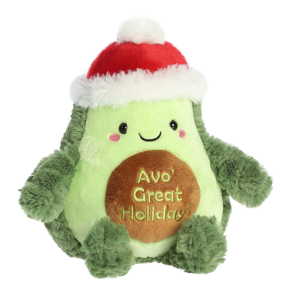 Aurora World Christmas Avocado  "Avo' Great Holiday" Christmas Plush, 11 Inches, 1 Count 092943993068