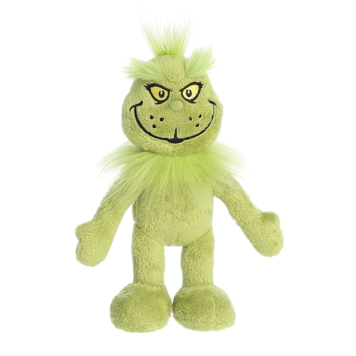 Aurora World Christmas Grinch Armature Plush, 7 Inches, 1 Count 092943152298
