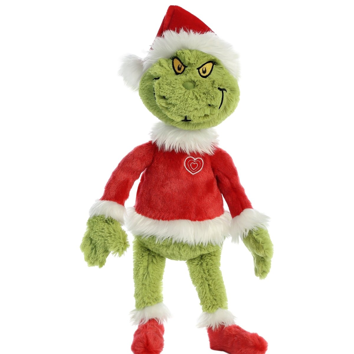 Aurora World Christmas Grinch Santa Plush, 16 Inches, 1 Count 092943159006