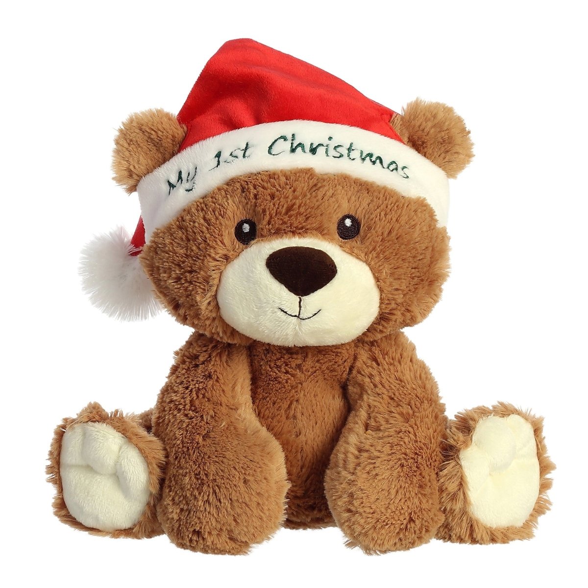 Aurora World Christmas My First Christmas Bear, 10 Inches, 1 Count 092943990258