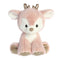 Aurora World Christmas Pink Dashing Reindeer Christmas Plush, 13 Inches, 1 Count 092943993273