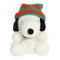 Aurora World Christmas Snoopy Beanie Christmas Plush, Peanuts, 5 Inches, 1 Count 092943404625