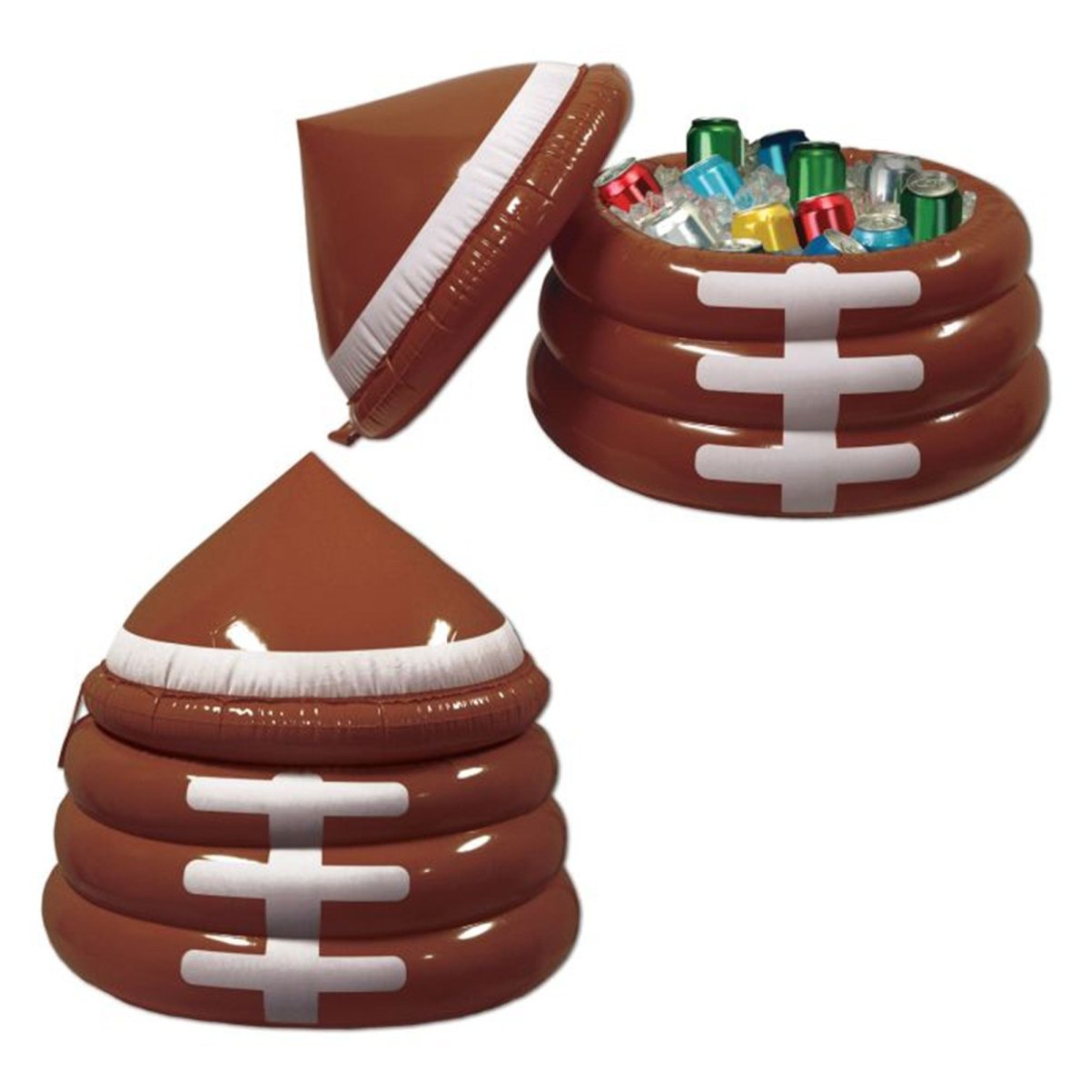 BEISTLE COMPANY Superbowl Infatable Football Cooler, 1 Count 034689570891