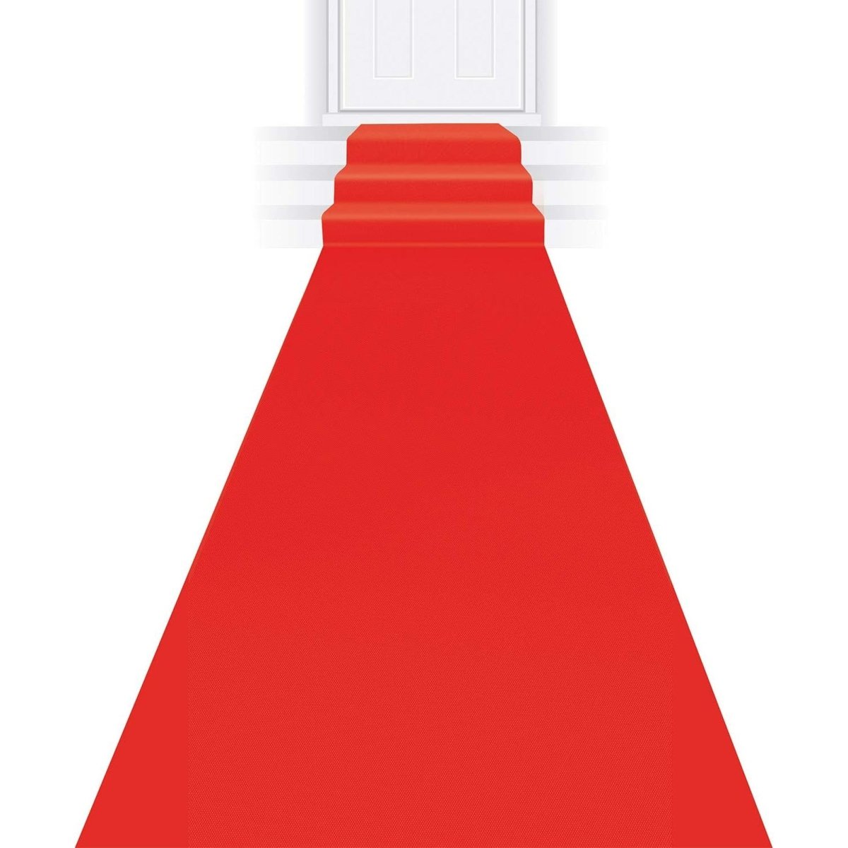 BEISTLE COMPANY Theme Party Hollywood Red Floor Runner, 1 Count 034689500872