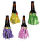 BEISTLE COMPANY Theme Party Hula Skirt for Drinks, 3.5 Inches, 4 Count