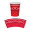 BEISTLE COMPANY Theme Party Western Red Party Paper Cups, 9 Oz, 8 Count 034689582090