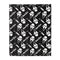 BIOWORLD Halloween Ghost Face Double Sided Throw Blanket, Scream, Black, 1 Count 196179370379