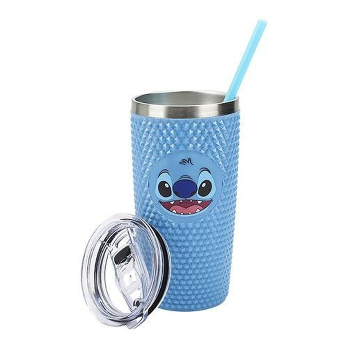 BIOWORLD Kids Birthday Stitch Spike Tumbler, Disney, 20 Oz, 1 Count