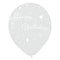 BK LATEX General Birthday Clear Happy Birthday Latex Balloons, 12 Inches, 15 Count 840482502346