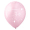 BK LATEX General Birthday Pearl Light Pink "Bonne Fête" Latex Balloons, 12 Inches, 15 Count 840482502254