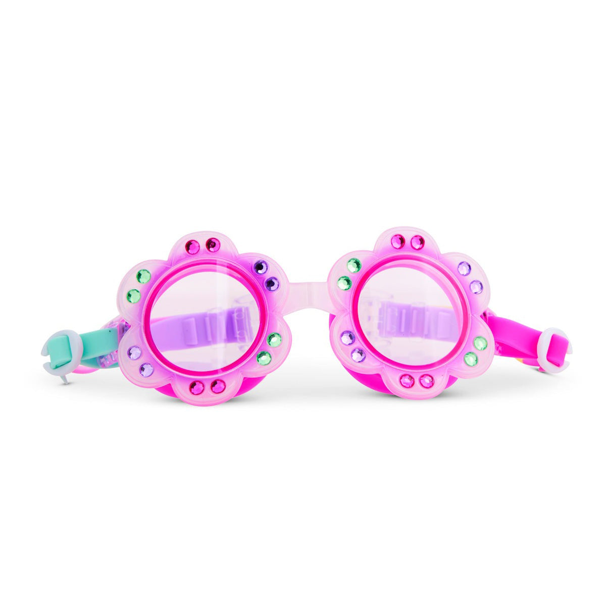 BLING2O Summer Petal Swim Goggles for Kids, Assortment, 1 Count 810121617281