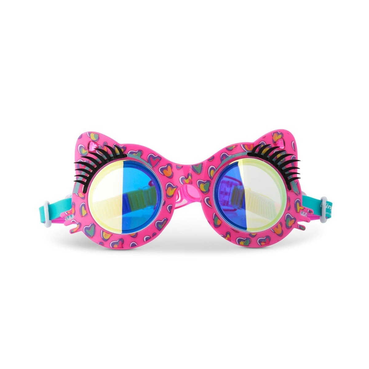 BLING2O Summer Pink Puurty Paws Swim Goggles for Kids 810121617175