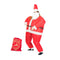 BODYSOCKS Costumes Inflatable Santa Claus Costume for Adults 5060298045775
