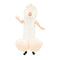 BODYSOCKS Costumes Inflatable White Penis Costume for Adults 5060298043436