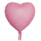 BOOMBA INTERNATIONAL TRADING CO,. LTD Balloons Matte Dusty Rose Heart Shaped Foil Balloon, 18 Inches, 1 Count 840482506337