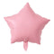BOOMBA INTERNATIONAL TRADING CO,. LTD Balloons Matte Dusty Rose Star Shaped Foil Balloon, 18 Inches, 1 Count 840482506344