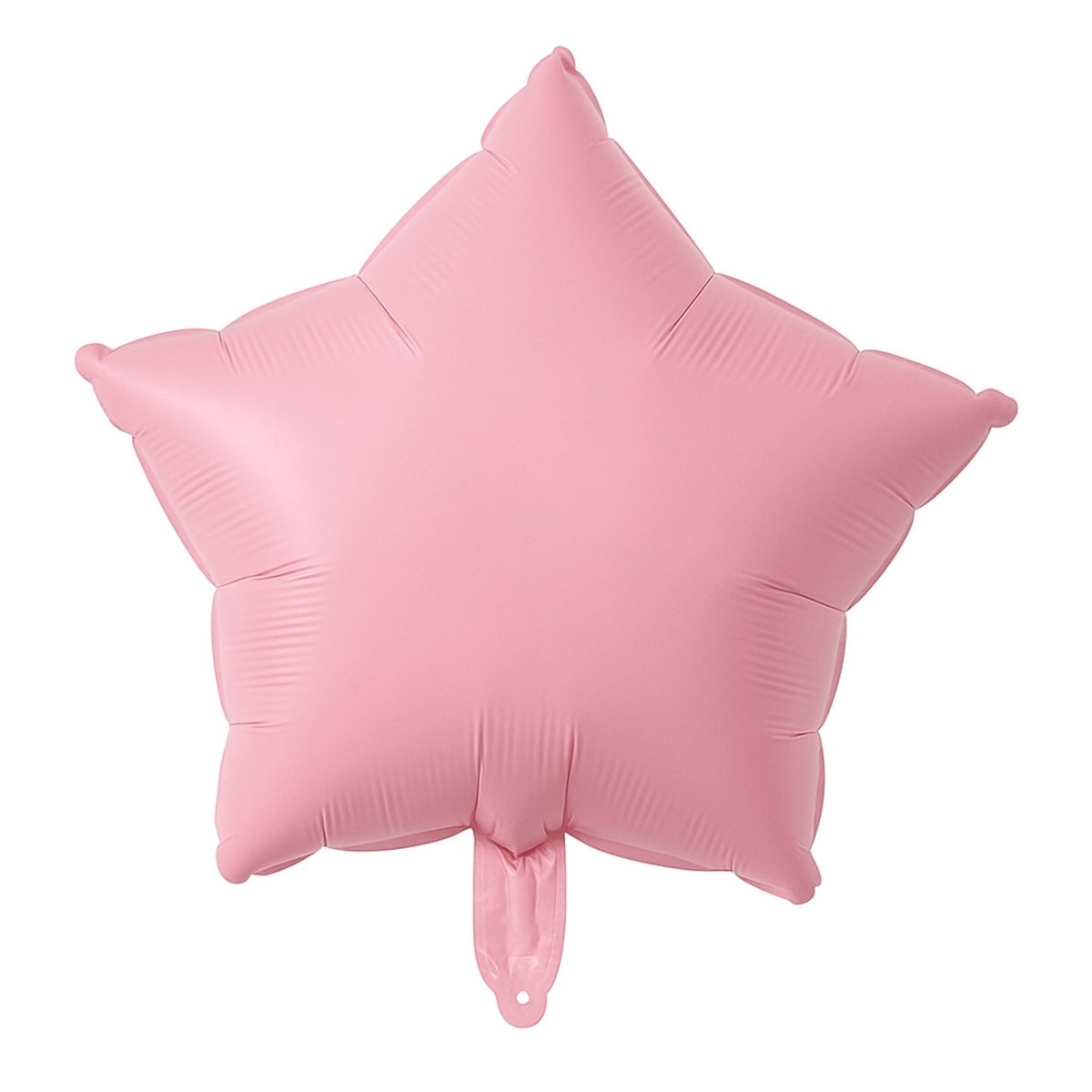 BOOMBA INTERNATIONAL TRADING CO,. LTD Balloons Matte Dusty Rose Star Shaped Foil Balloon, 18 Inches, 1 Count 840482506344