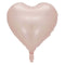BOOMBA INTERNATIONAL TRADING CO,. LTD Balloons Pastel Light Pink Heart Shaped Foil Balloon, 18 Inches, 1 Count