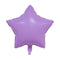 BOOMBA INTERNATIONAL TRADING CO,. LTD Balloons Pastel Light Purple Star Shaped Foil Balloon, 18 Inches, 1 Count 810120714134