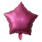 BOOMBA INTERNATIONAL TRADING CO,. LTD Balloons Satin Luxe Berry Purple Star Shaped Foil Balloon, 18 Inches, 1 Count