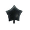 BOOMBA INTERNATIONAL TRADING CO,. LTD Balloons Satin Luxe Black Star Shaped Foil Balloon, 18 Inches, 1 Count 810120716817