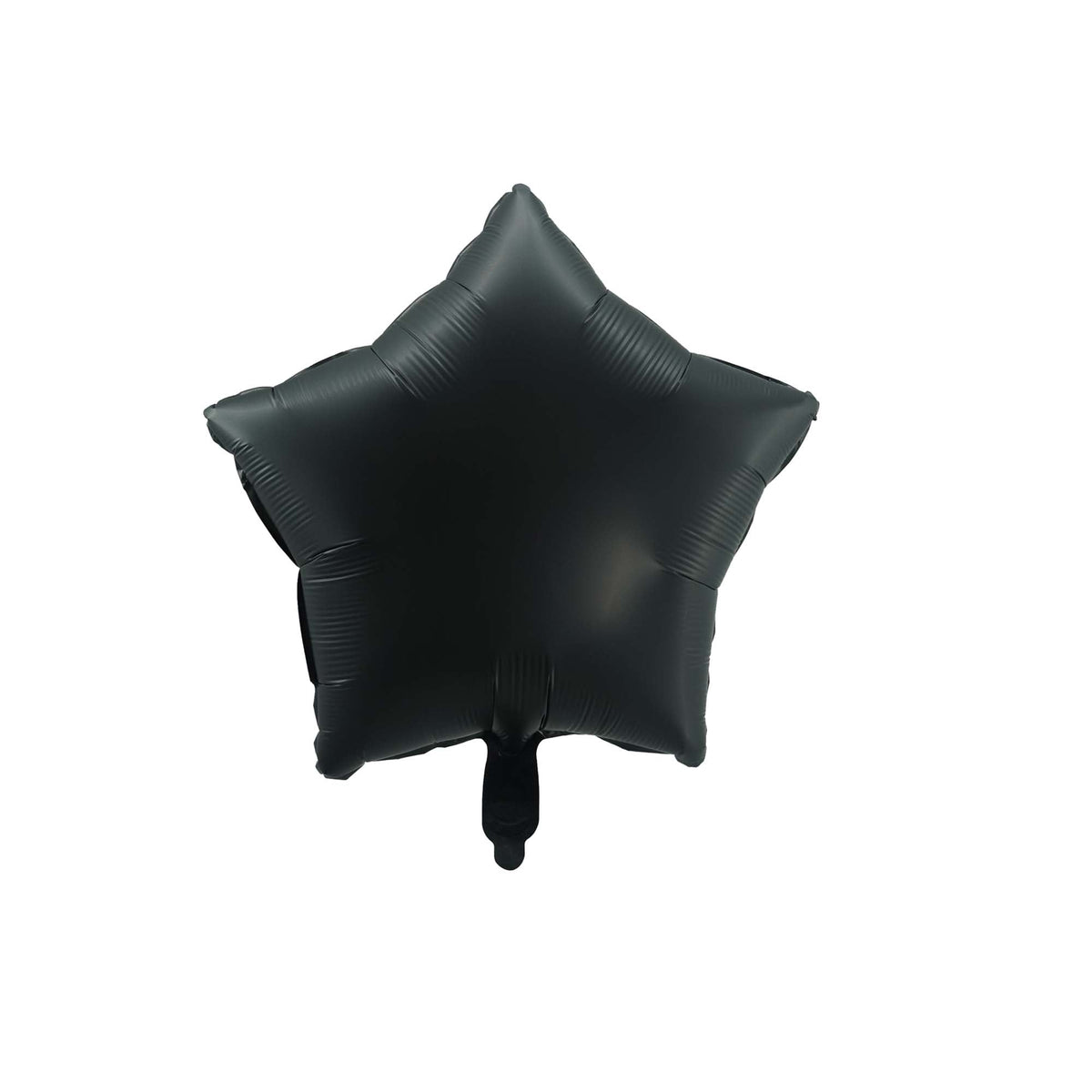 BOOMBA INTERNATIONAL TRADING CO,. LTD Balloons Satin Luxe Black Star Shaped Foil Balloon, 18 Inches, 1 Count 810120716817