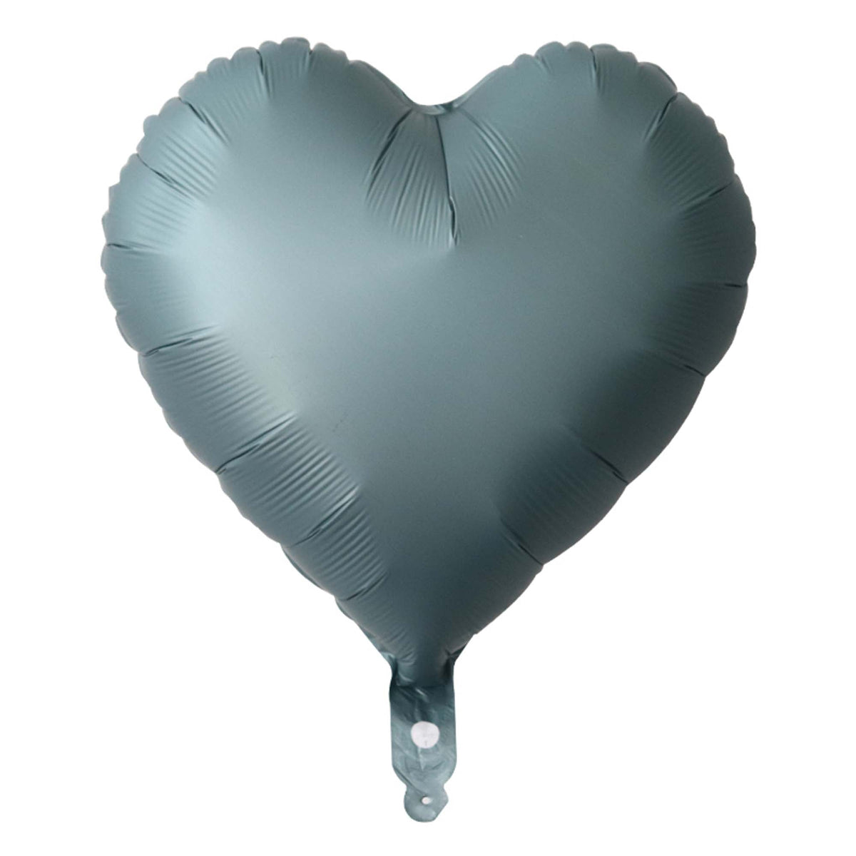 BOOMBA INTERNATIONAL TRADING CO,. LTD Balloons Satin Luxe Boho Green Heart Shaped Foil Balloon, 18 Inches, 1 Count