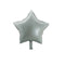 BOOMBA INTERNATIONAL TRADING CO,. LTD Balloons Satin Luxe Silver Star Shaped Foil Balloon, 18 Inches, 1 Count 810120716800