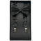 BUY4STORE Costume Accessories Black Sequin Suspenders with Bowtie for Adults 840482507846