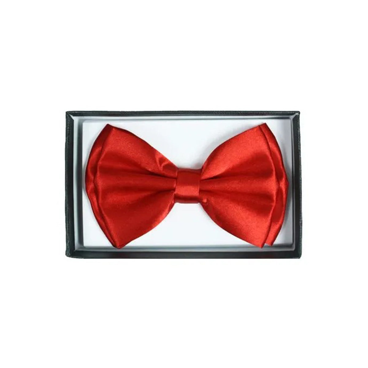 BUY4STORE Costume Accessories Red satin bow tie 410000989388