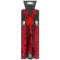 BUY4STORE Costume Accessories Red Sequin Suspenders for Adults 840482507792