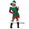 CALIFORNIA COSTUMES Christmas Christmas Cutie Classic Costume for Kids, Jacket, Belt, Shoe Cuffs and Hat