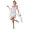 CALIFORNIA COSTUMES Costumes All that Jazz Flapper Costume for Adults, White Dress