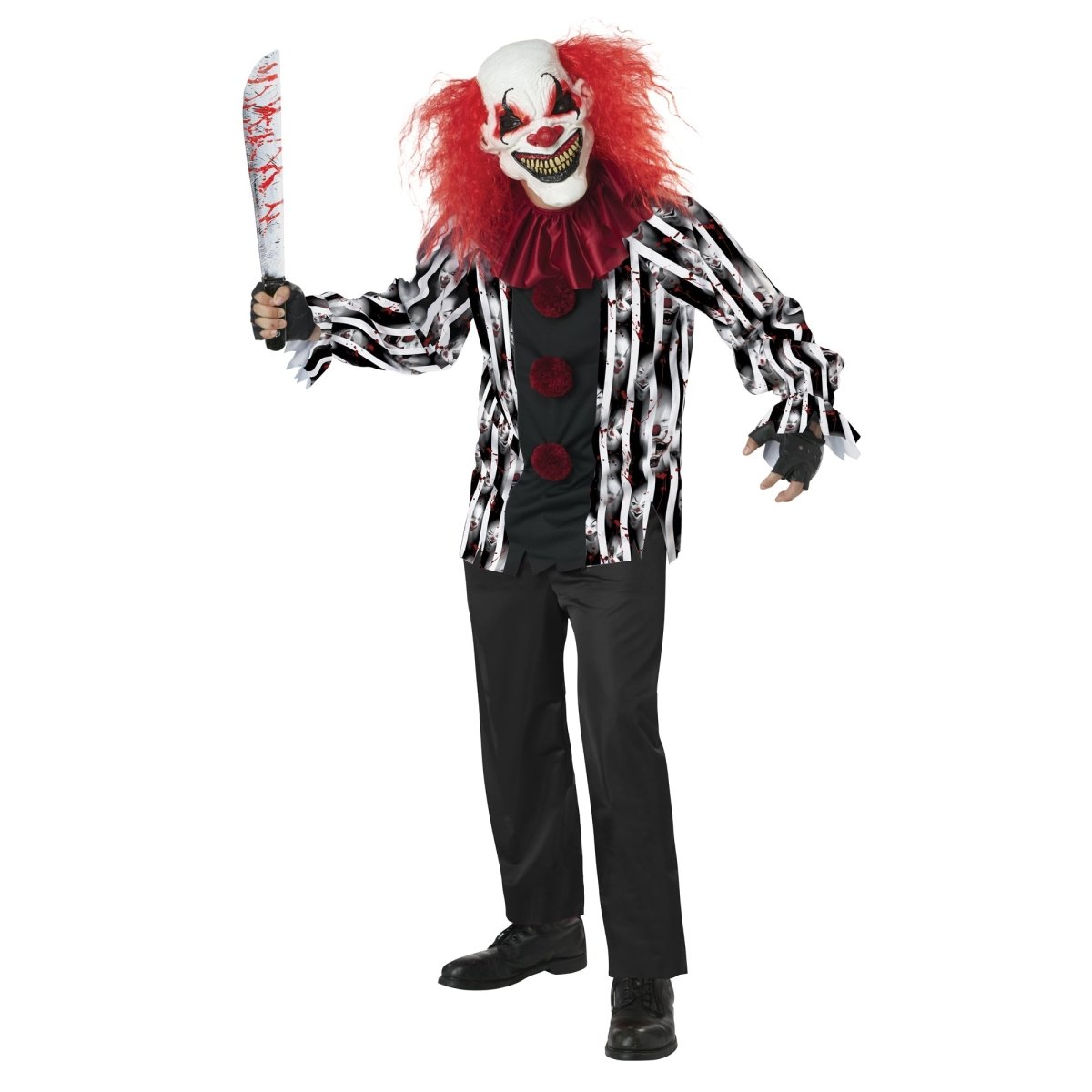 CALIFORNIA COSTUMES Costumes Demented Clown Costume for Adults