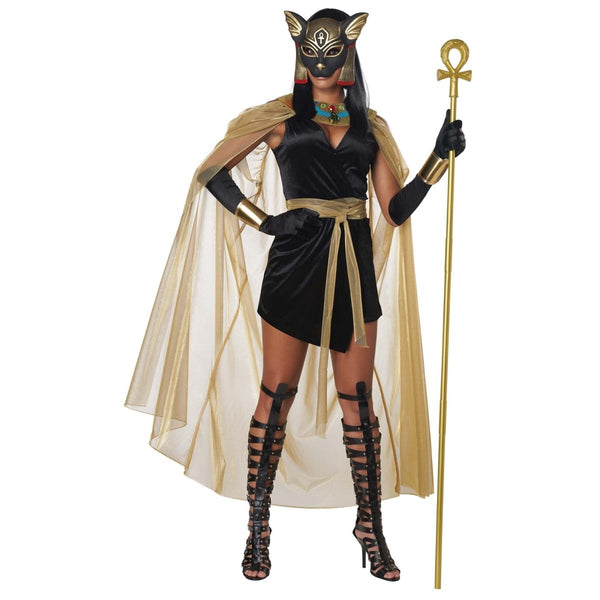 slim fit dress slacks Feline Goddess Bastet Adult Costume