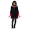 CALIFORNIA COSTUMES Costumes Gothic Vampiress Costume for Kids, Black and Red Dress