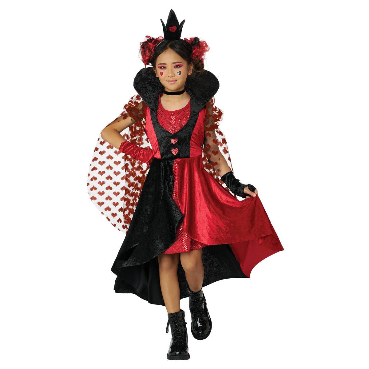 CALIFORNIA COSTUMES Costumes Queen of the Dark Hearts Costume for Kids