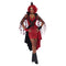 CALIFORNIA COSTUMES Costumes Red Queen Costume for Adults, Red and Black Dress